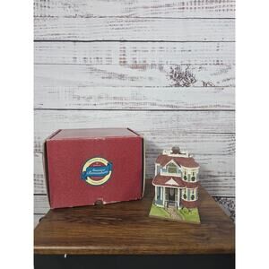 Hallmark Hometown America Ceramic Victorian House 1988 Don Palmiter Collectible